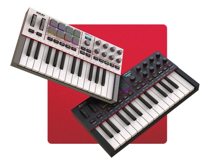 AKAI MPK MINI MK4 25 Tuş MIDI Klavye White Edition 1