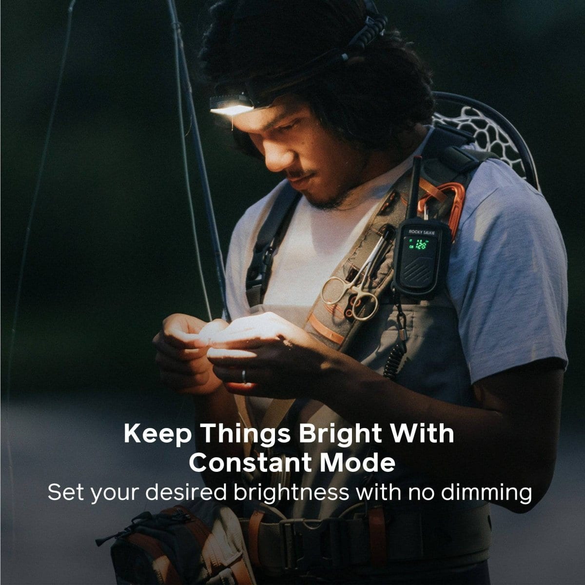 BioLite Headlamp 800 Pro Şarjlı Performans & Koşu Kafa Lambası