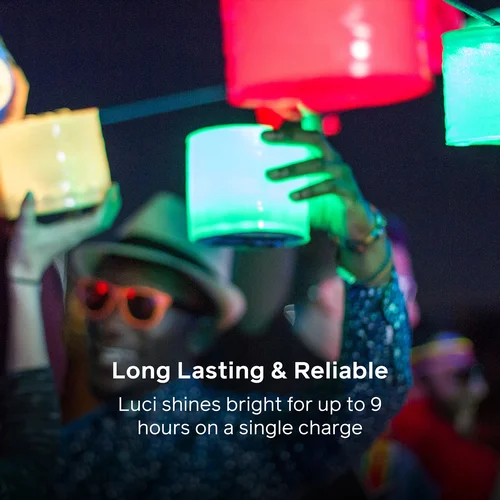 BioLite Luci Original Color Güneş Enerjili & USB-C Şarjlı Powerbank Kamp Lambası 1