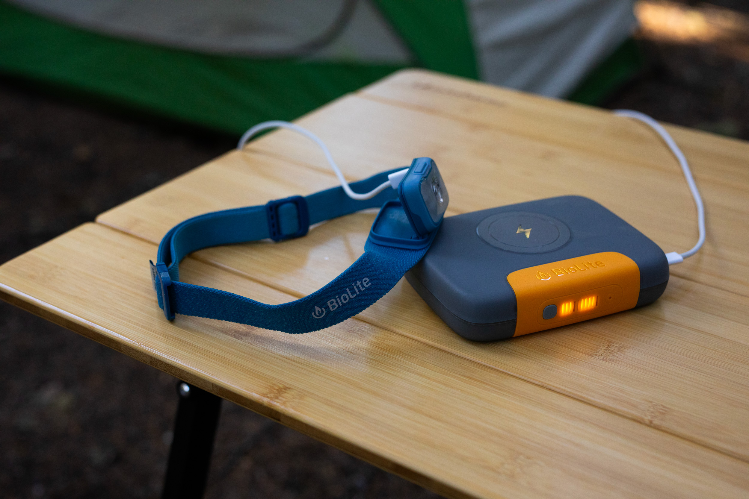 BioLite Range 300 - USB-C Şarjlı Kafa Lambası - Slate Blue 3