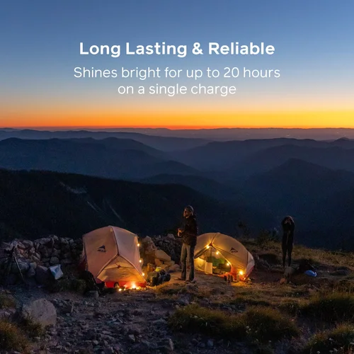 BioLite Solar String 18 Beyaz Güneş Enerjili String Işık & Şarj Cihazı 2