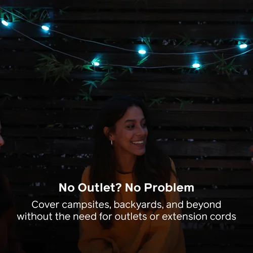 BioLite Solar String 18 Renkli Güneş Enerjili String Işık & Şarj Cihazı 3