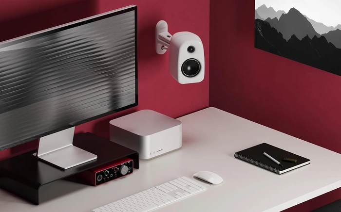 Kanto SPW3W - Evrensel Uydu Hoparlör Duvar Montaj Braketi 1