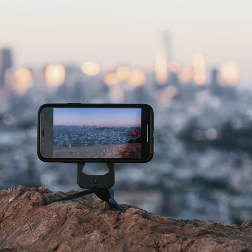 An iPhone with Everyday Case horizontally mounted on a Peak Design Mobile Tripod while recording the nature's scenery, M-MC-AA-CH-1, M-MC-AB-CH-1, M-MC-AC-CH-1, M-MC-AE-CH-1, M-MC-AE-CH-1, M-MC-AG-CH-1, M-MC-AD-CH-1, M-MC-AQ-CH-1, M-MC-AT-CH-1, M-MC-AR-CH-1, M-MC-AS-CH-1, M-MC-AJ-CH-1, M-MC-AL-CH-1, M-MC-AK-CH-1, M-MC-AX-CH-1, M-MC-BB-CH-1, M-MC-BC-CH-1, M-MC-BA-CH-1, M-MC-AW-CH-1