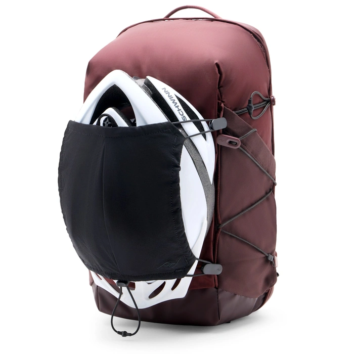 Eclipse outdoor backpack with helmet carrier