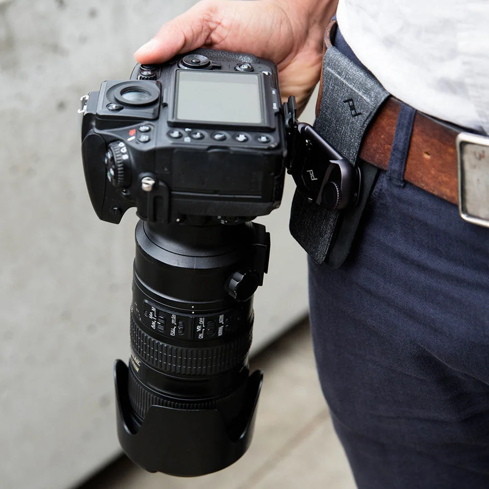 Mounting the camera on capture clip attached to a pro pad, PP-2