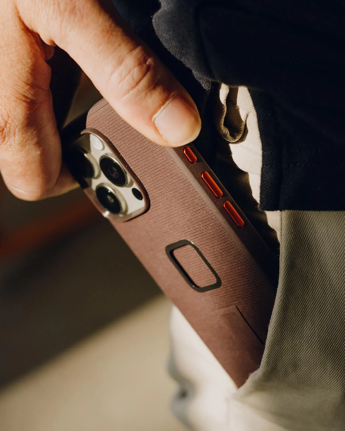 Everyday Fabric Case / iPhone 17 Air - Charcoal
