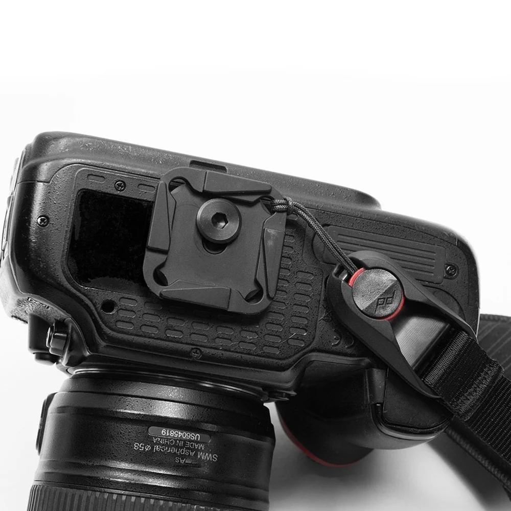 Attach clutch to the camera standard plate using the anchor links system, PL-S-3
