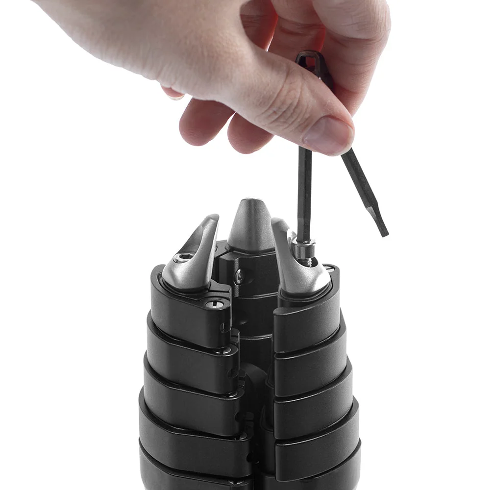 Mounting spike feet using 3 hex-drive screws, TT-SFS-5-150-1, single_var
