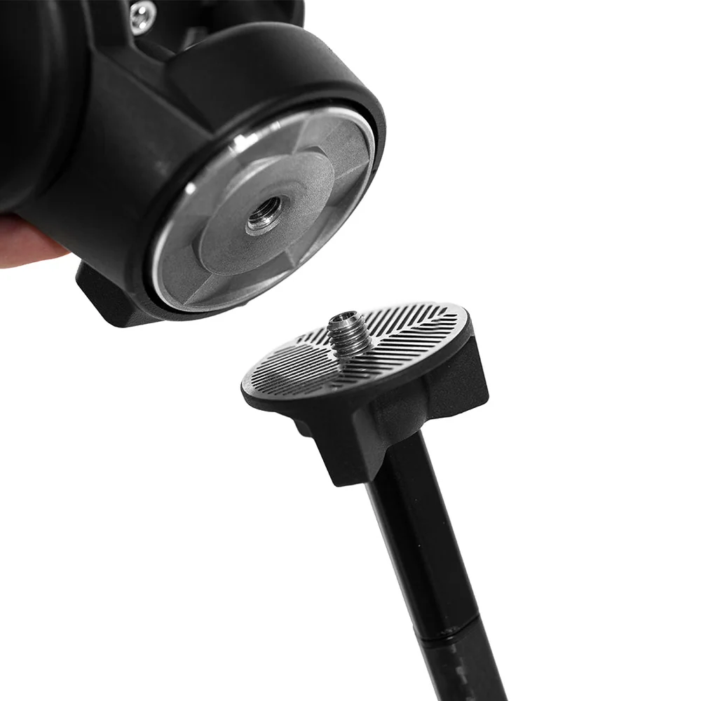 Mounting 3rd party tripod head on the universal adapter, TT-AD-5-150-1, single_var