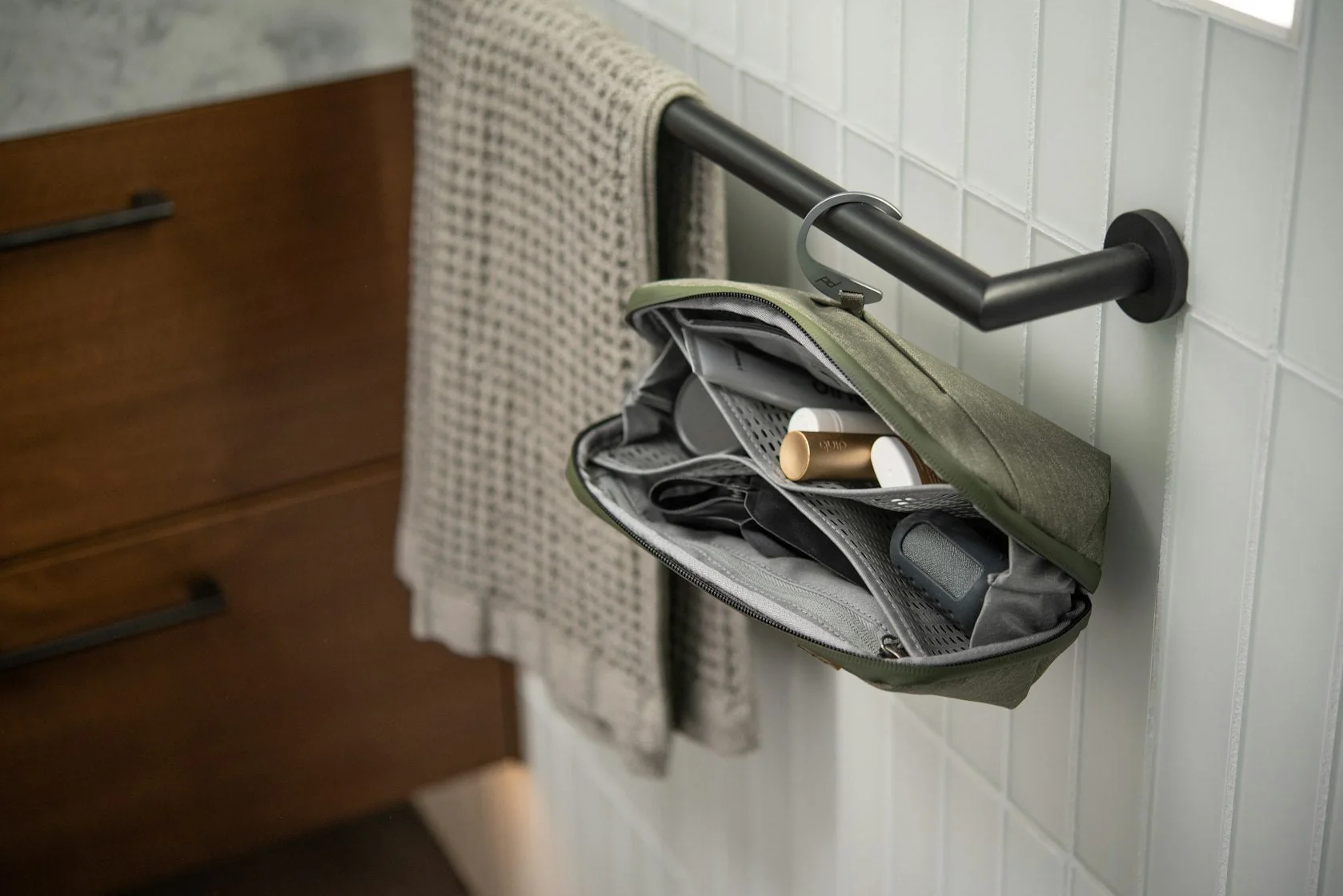 Wash Pouch / Small / PFAS Free - Black