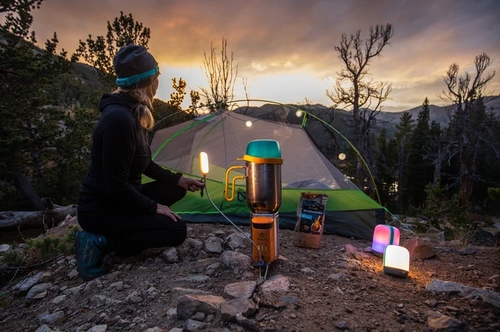 BioLite CampStove Complete Cook Kit Elektrik Üreten Odunlu Kamp Pişirme Seti görsel 2