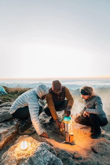 BioLite CampStove Complete Cook Kit Elektrik Üreten Odunlu Kamp Pişirme Seti görsel 3