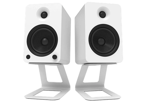cross sell SE6W white desktop speaker stands Dual Speakers YU6MW 59be9d