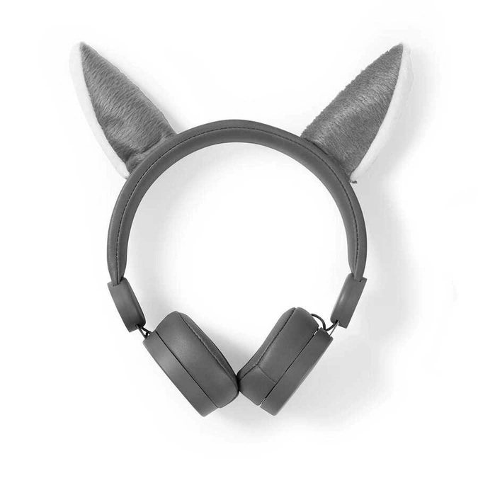 nedis life style headphones kids wolly wolf 2