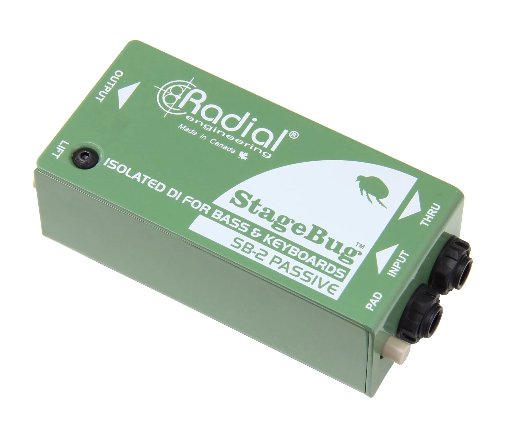 Radial SB-2 pad ve yüksek çıkışlı enstrüman
