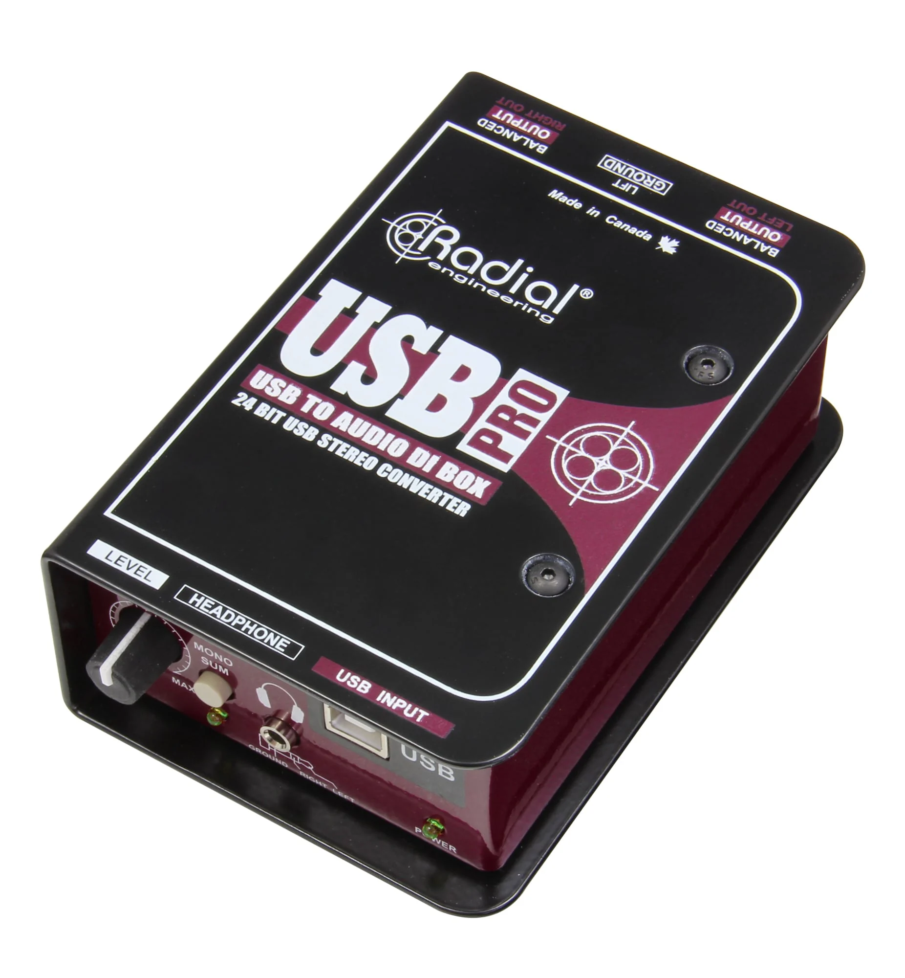 Radial USB-Pro USB laptop DI-Box