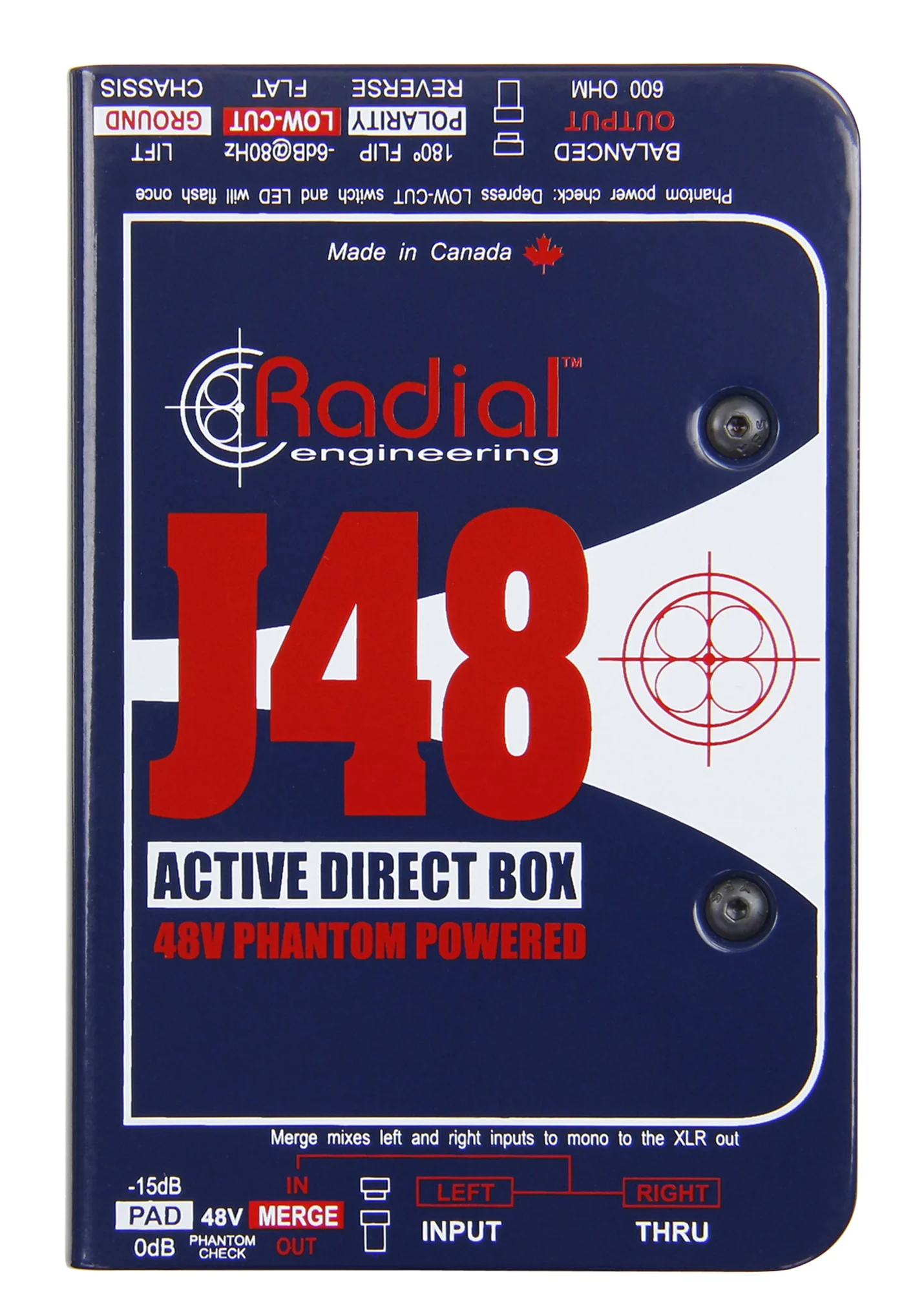 Radial J48 14 gauge çelik gövde