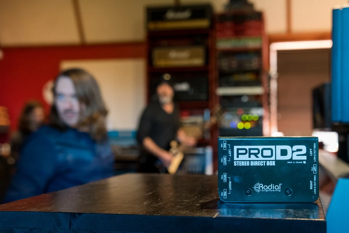 Radial ProD2 stereo pasif DI-Box