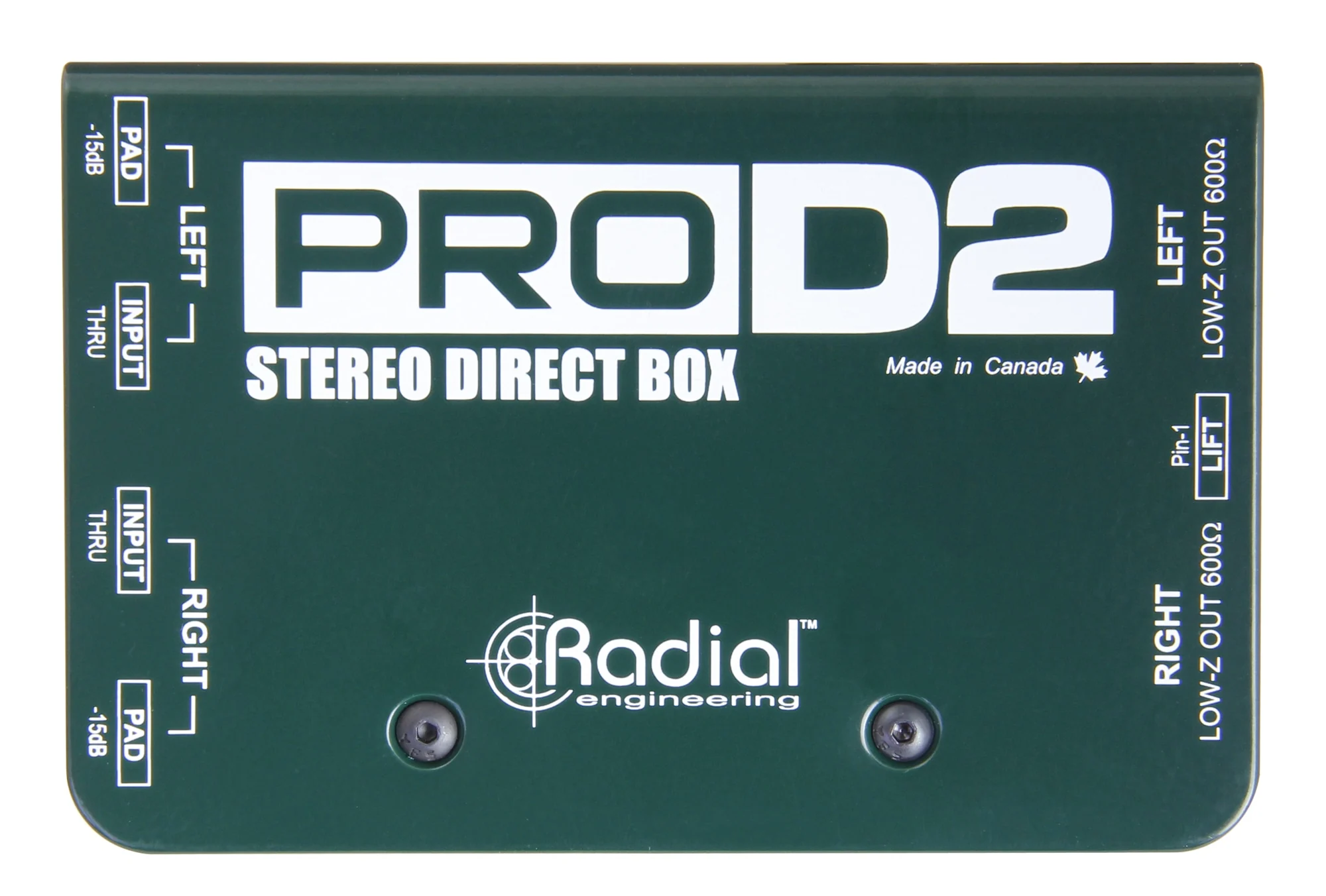 Radial ProD2 ground lift ve pad